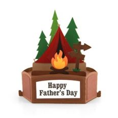 Hexagon Pop Up Card Camping