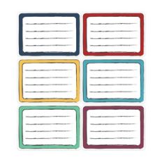 Printable Book Label / Journal Stickers Print and Cut