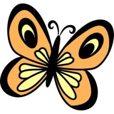 simple butterfly