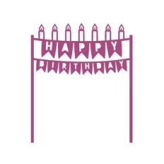 Birthday cake topper