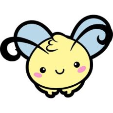 cute happy bee