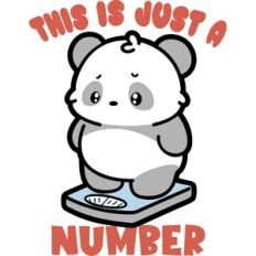 weightloss journey cute panda