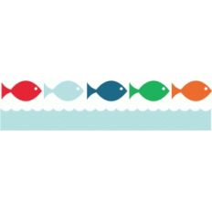 waves and fish