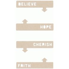 arrow tabs - believe