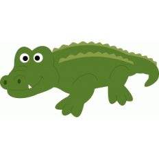 cute alligator