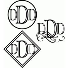d monogram