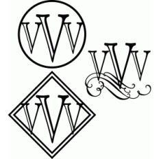 v monogram