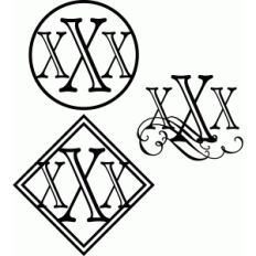 x monogram
