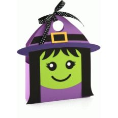 3d halloween witch tote bag