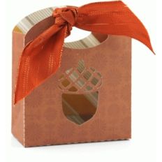 3d acorn treat bag