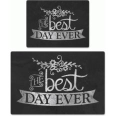 chalkboard set - best day