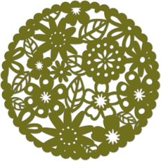 flower scalloped circle simplified