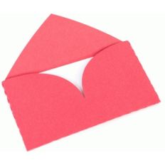 heart envelope with card