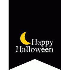 happy halloween quote card