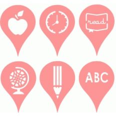 location tags (school kit)