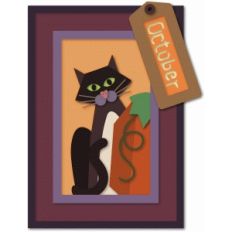 october on the docket mini quilt