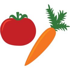 tomato and carrot