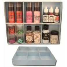 3d six-section storage box