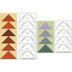 flying geese quilt foundation to stitch