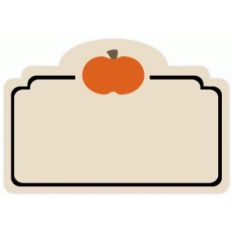 pumpkin label