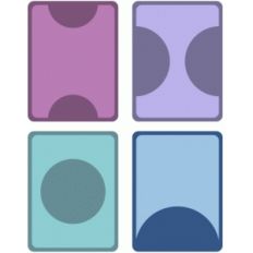 circle cutout journaling life cards