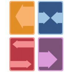 arrow cutout journaling cards