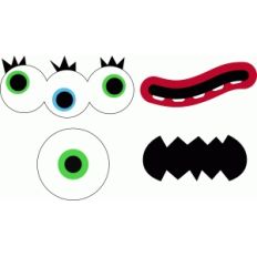 monster photo prop