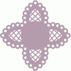 four pointed doily