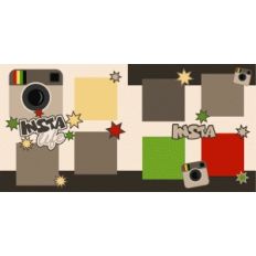 insta life 2 page scrapbook kit