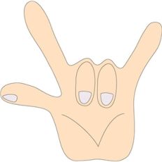 asl sign i love you
