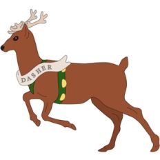 reindeer dasher