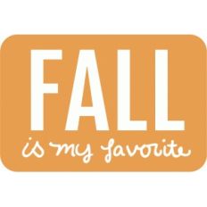 fall 4 x 6 journaling card