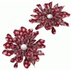 dahlia fabric flower