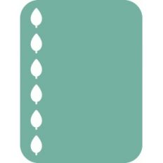 leaf journaling card