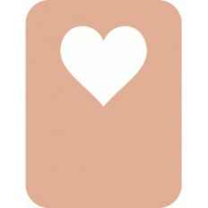 heart journaling card