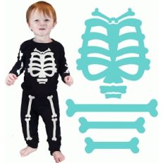 halloween skeleton bones