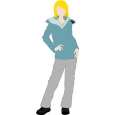 jane paper doll snow clothing