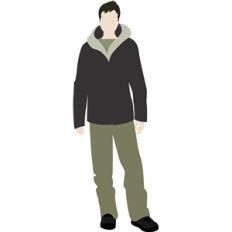 john paper doll snow clothing