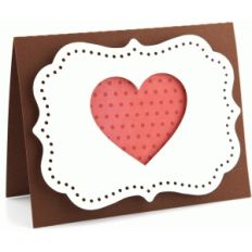 a2 heart pop dot card