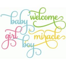 perfect flourish word - baby