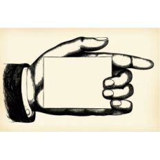 hand notecard