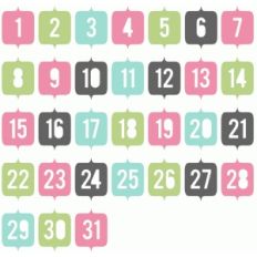 my life monthly cut outs