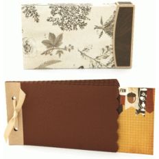 4x6 scalloped mini album with box
