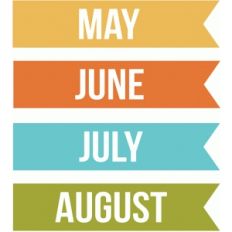 months may, june, july, august