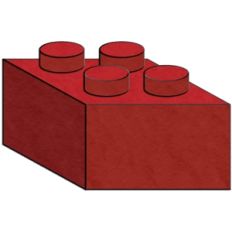 building block - 4 prong