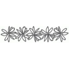 scribble flower border