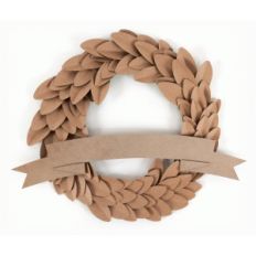 wreath with banner