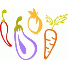 vegetables shapes