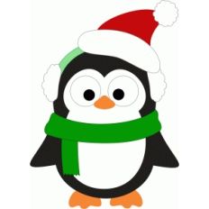 christmas penguin