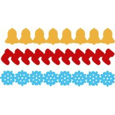 set borders christmas